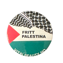 Last inn bildet i Galleri-visningsprogrammet, Fritt Palestina button

